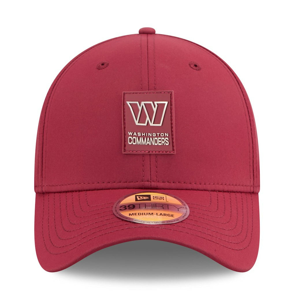Washington Commanders New Era 2025 Sideline 39THIRTY Flex Hat Burgundy - NFL