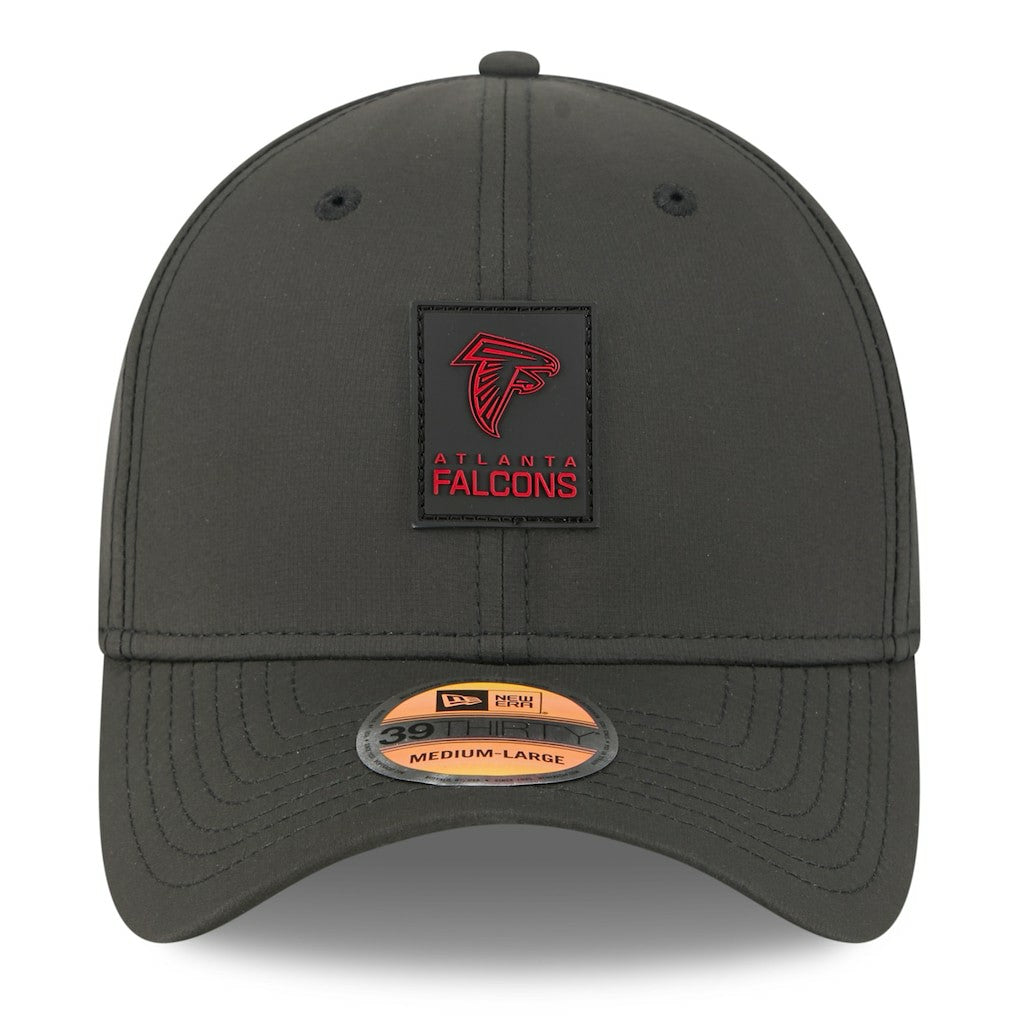 Atlanta Falcons New Era 2025 Sideline 39THIRTY Flex Hat Black - NFL