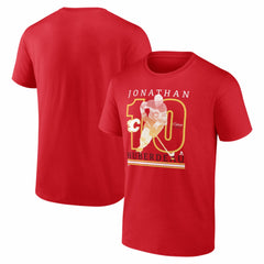 Jonathan Huberdeau Calgary Flames - Player Show T-Shirt Red
