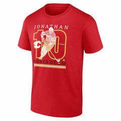 Jonathan Huberdeau Calgary Flames - Player Show T-Shirt Red