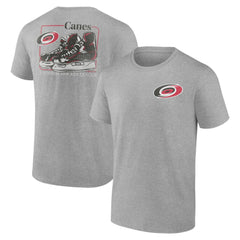 Carolina Hurricanes - Glory Skates T-Shirt Heather Gray