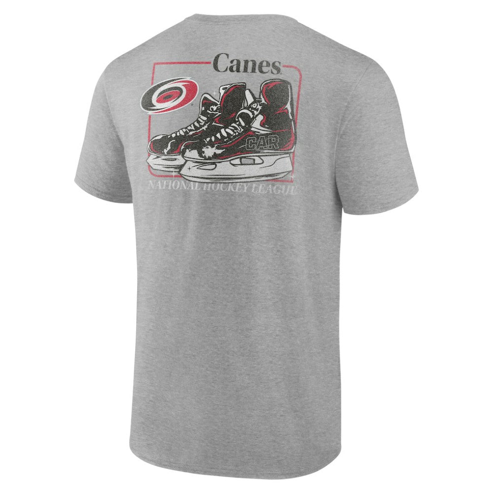 Carolina Hurricanes - Glory Skates T-Shirt Heather Gray