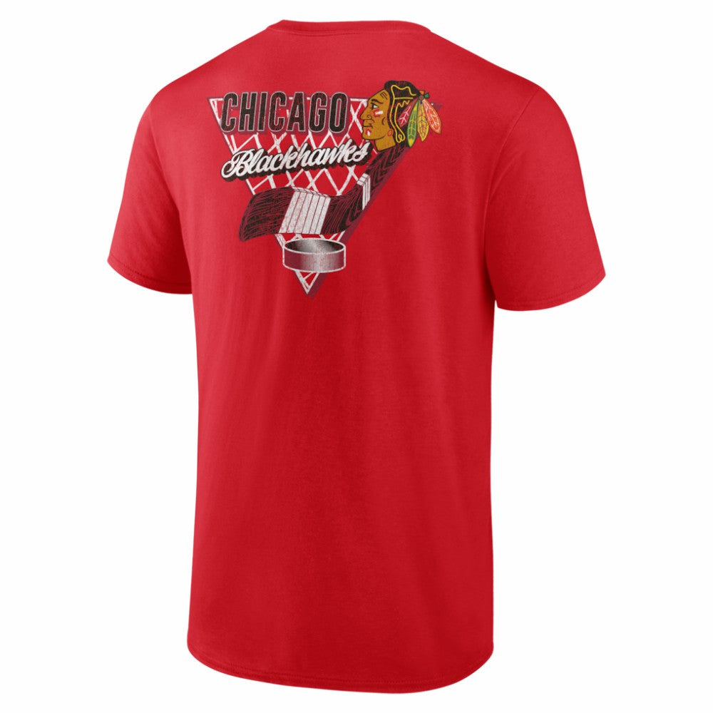 Chicago Blackhawks Net Slap T-Shirt Red