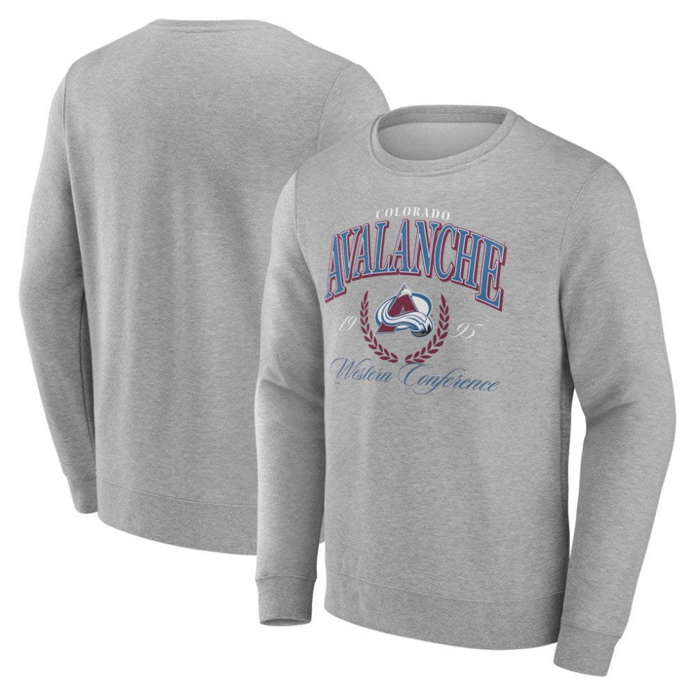 Colorado Avalanche - Reign Supreme Pullover Sweatshirt Gray