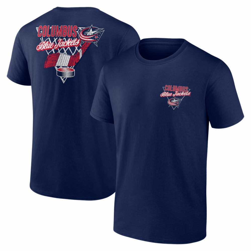 Columbus Blue Jackets - Net Slap T-Shirt Navy