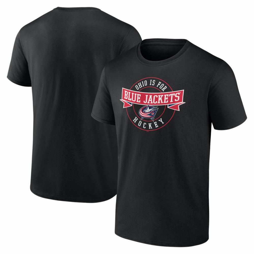 Columbus Blue Jackets - Honor Circle T-Shirt Black