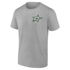 Dallas Stars - Glory Skates T-Shirt Heather Gray
