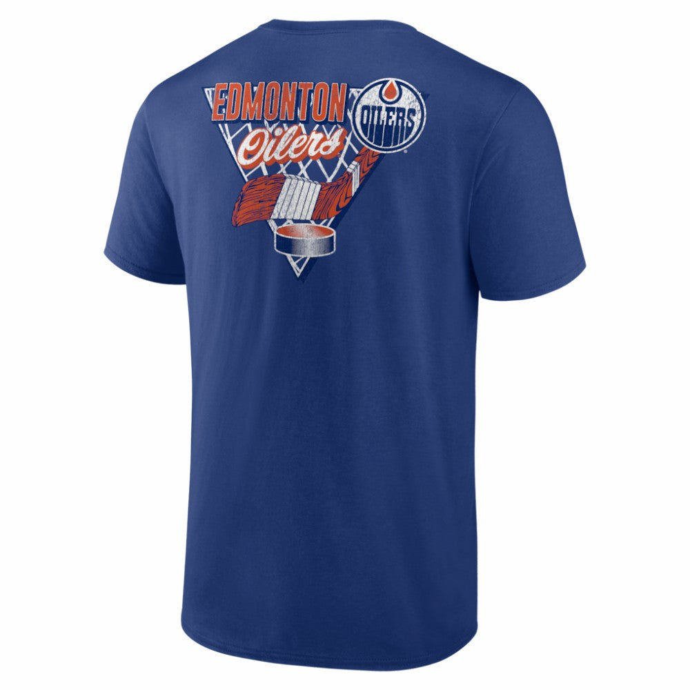 Edmonton Oilers - Net Slap T-Shirt Royal