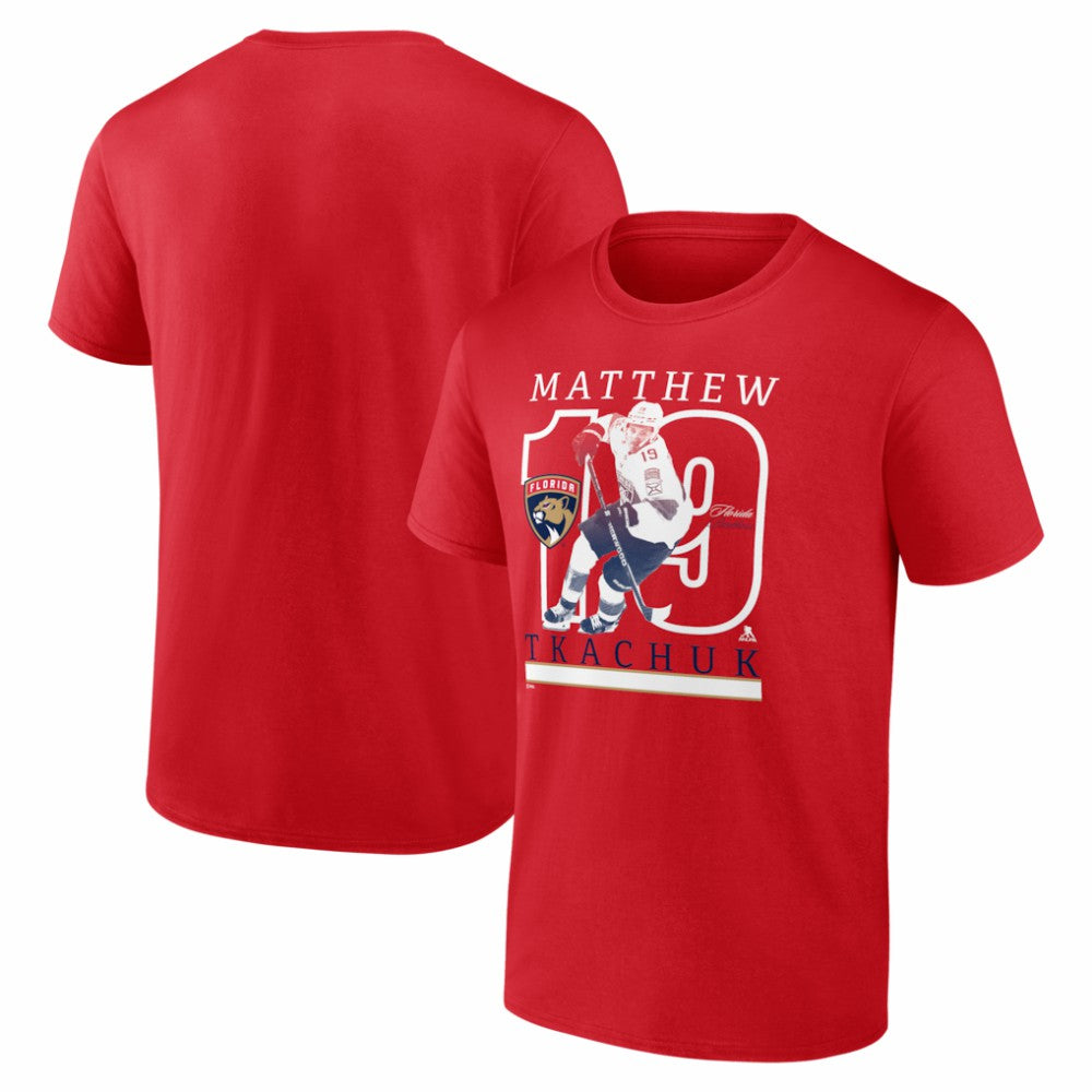 Matthew Tkachuk Florida Panthers - Player Show T-Shirt Red