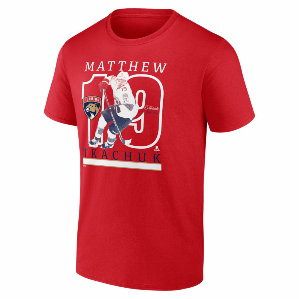 Matthew Tkachuk Florida Panthers - Player Show T-Shirt Red