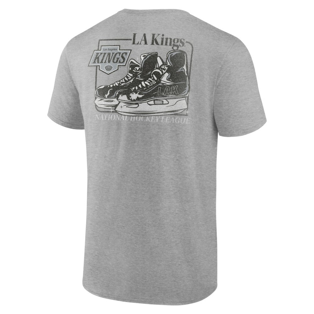 Los Angeles Kings - Glory Skates T-Shirt Heather Gray