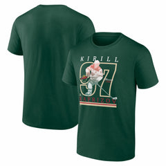 Kirill Kaprizov Minnesota Wild - Player Show T-Shirt Green