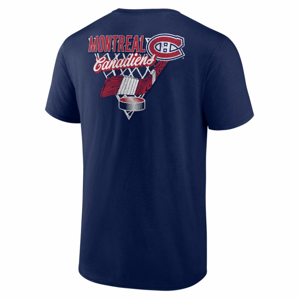 Montreal Canadiens - Net Slap T-Shirt Navy