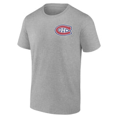 Montreal Canadiens - Glory Skates T-Shirt Heather Gray