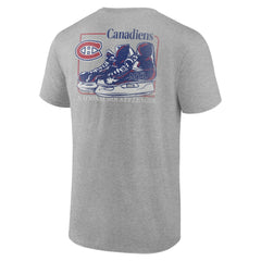 Montreal Canadiens - Glory Skates T-Shirt Heather Gray