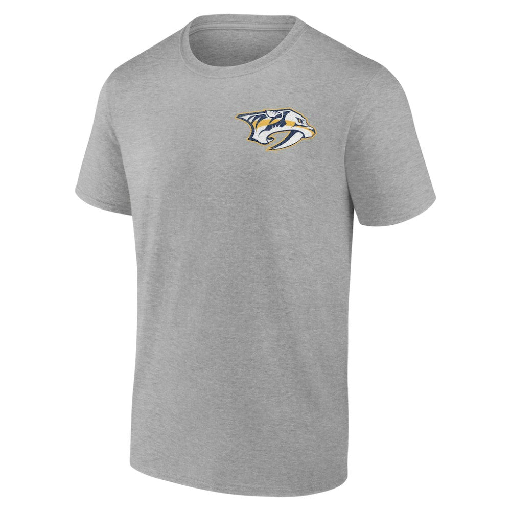 Nashville Predators - Glory Skates T-Shirt Heather Gray