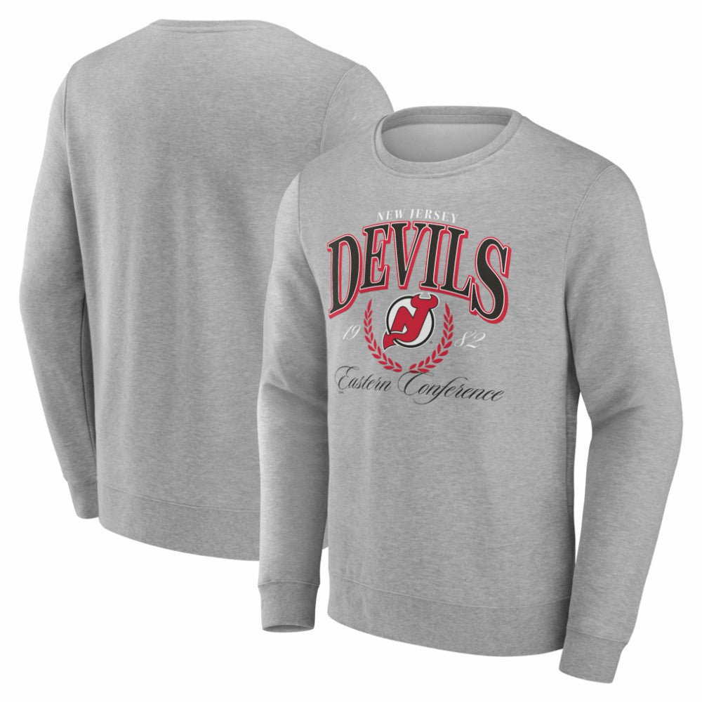 New Jersey Devils - Reign Supreme Pullover Sweatshirt Gray
