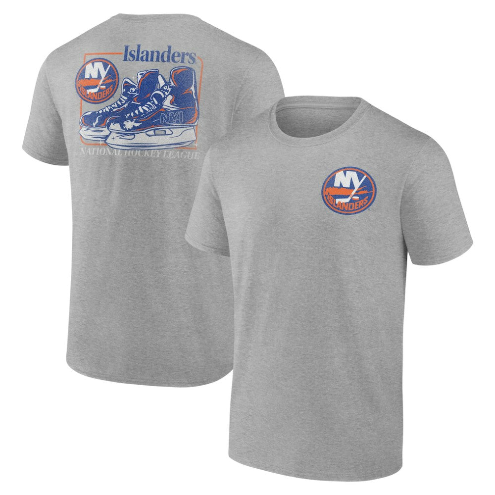 New York Islanders - Glory Skates T-Shirt Heather Gray