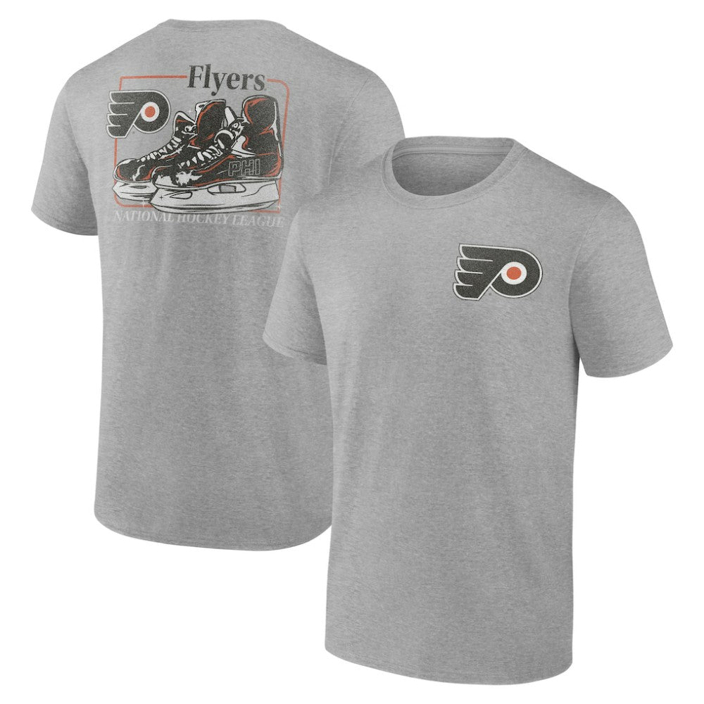 Philadelphia Flyers - Glory Skates T-Shirt Heather Gray