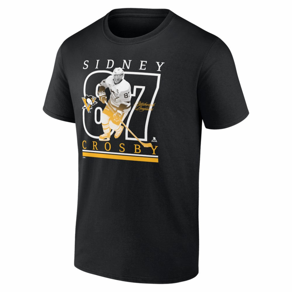 Sidney Crosby Pittsburgh Penguins Player Show T-Shirt Black
