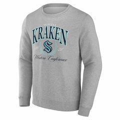 Seattle Kraken Reign Supreme Pullover Sweatshirt Gray