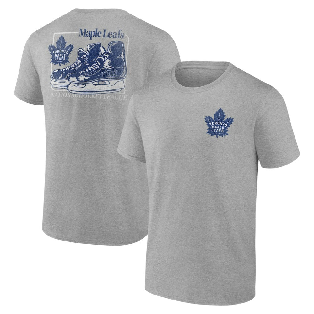 Toronto Maple Leafs - Glory Skates T-Shirt Heather Gray