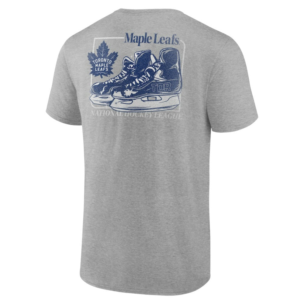 Toronto Maple Leafs - Glory Skates T-Shirt Heather Gray