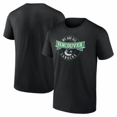 Vancouver Canucks - Honor Circle T-Shirt Black