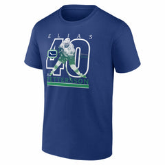 Elias Pettersson Vancouver Canucks - Player Show T-Shirt Blue