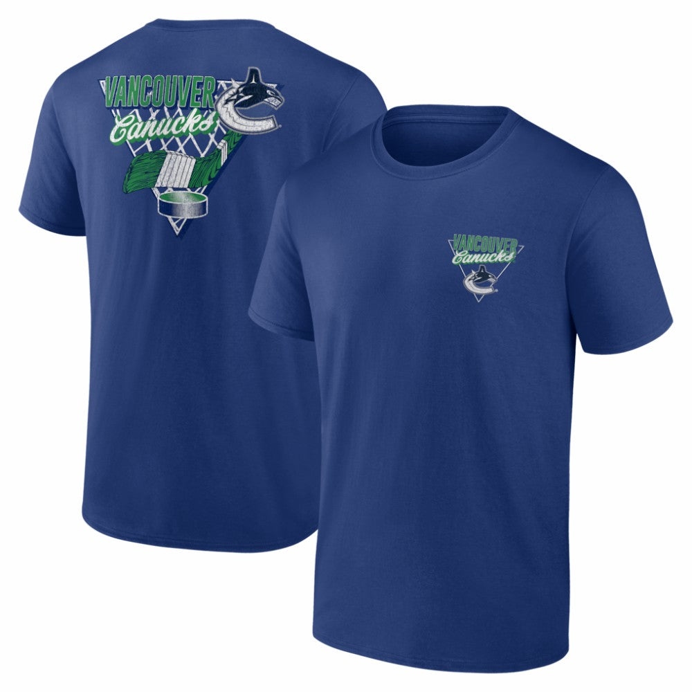Vancouver Canucks - Net Slap T-Shirt Blue