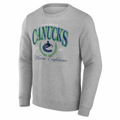 Vancouver Canucks - Reign Supreme Pullover Sweatshirt Gray