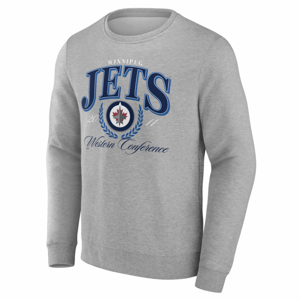 Winnipeg Jets - Reign Supreme Pullover Sweatshirt Gray