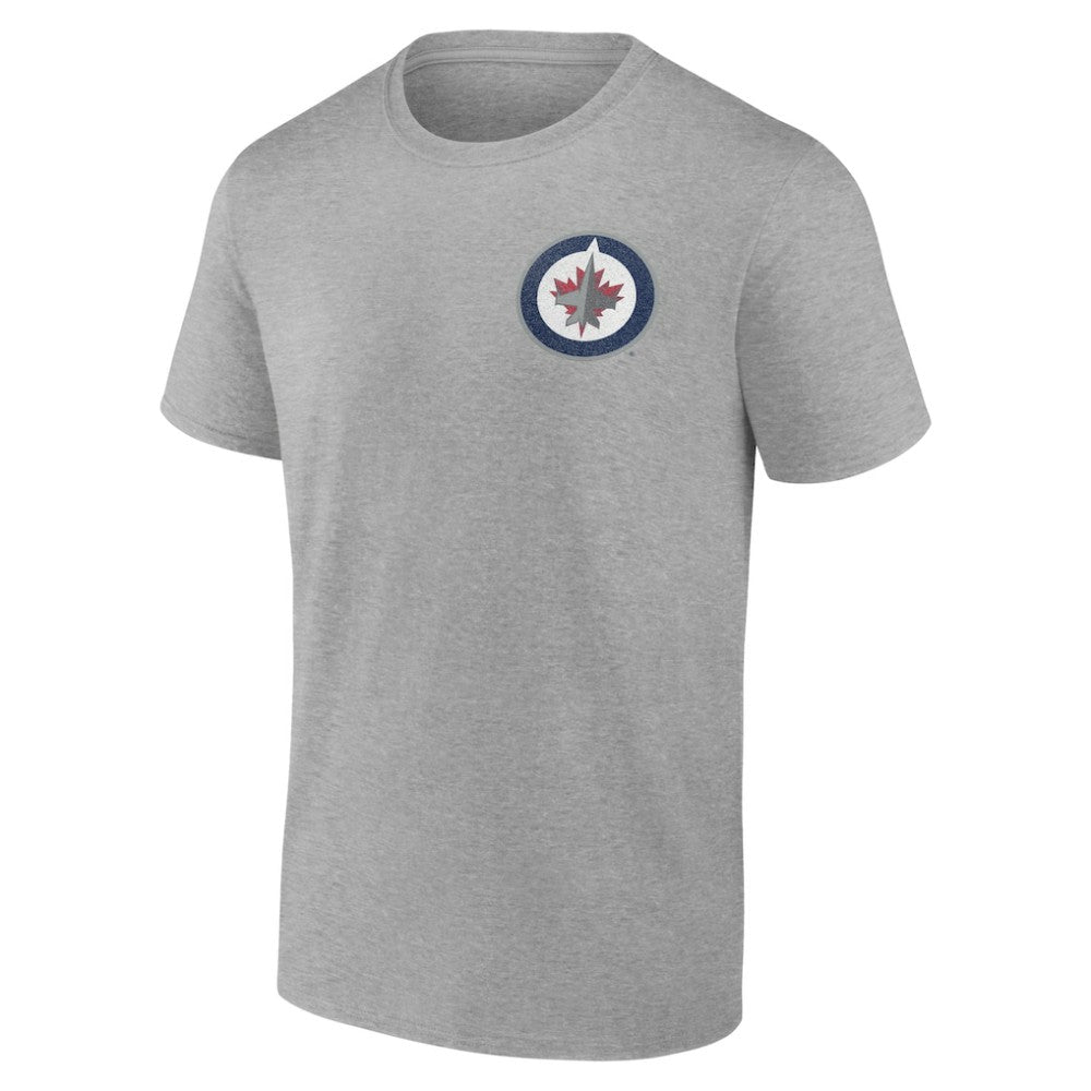 Winnipeg Jets - Glory Skates T-Shirt Heather Gray