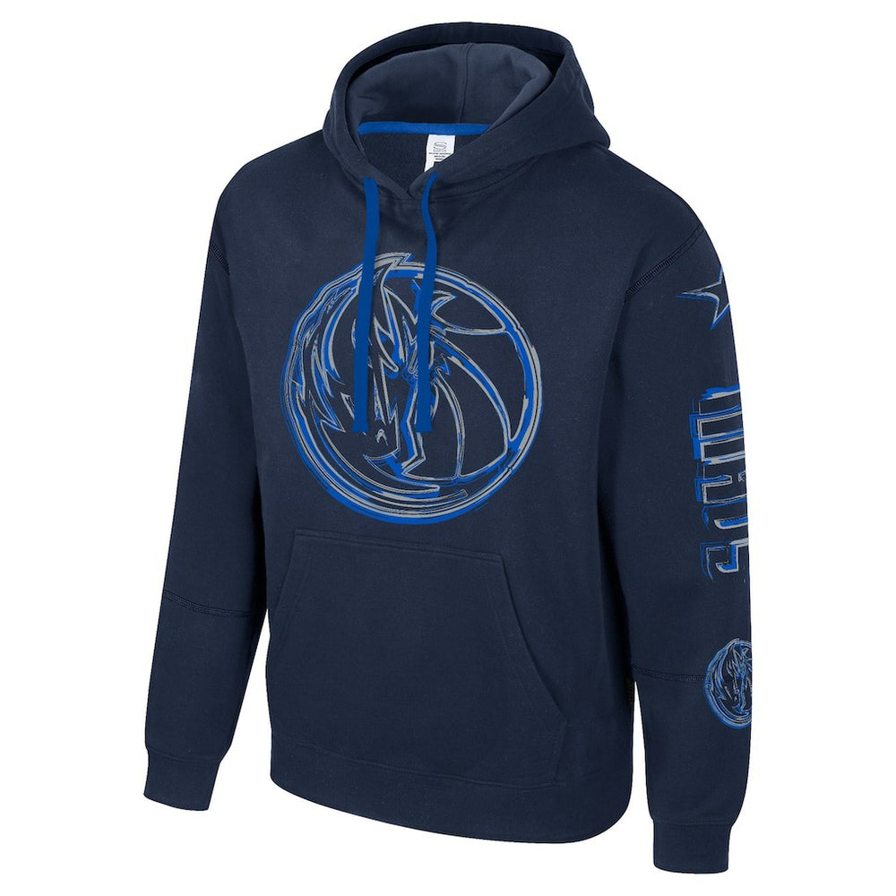 NBA - Dallas Mavericks Stadium Essentials Unisex Elementized Pullover Hoodie - Navy