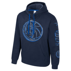 NBA - Dallas Mavericks Stadium Essentials Unisex Elementized Pullover Hoodie - Navy