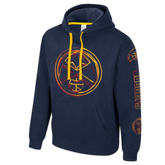 NBA - Denver Nuggets Stadium Essentials Unisex Elementized Pullover Hoodie - Navy