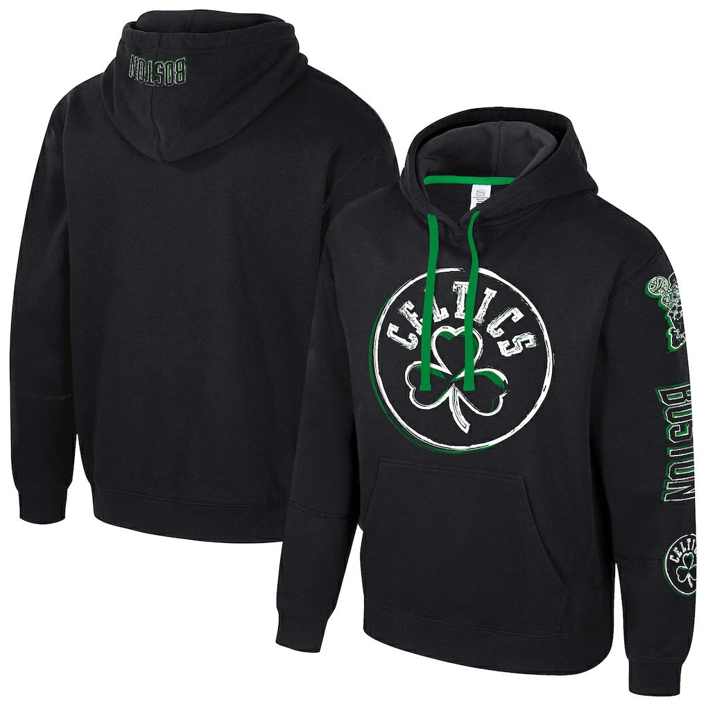 NBA - Boston Celtics Stadium Essentials Unisex Elementized Pullover Hoodie - Black