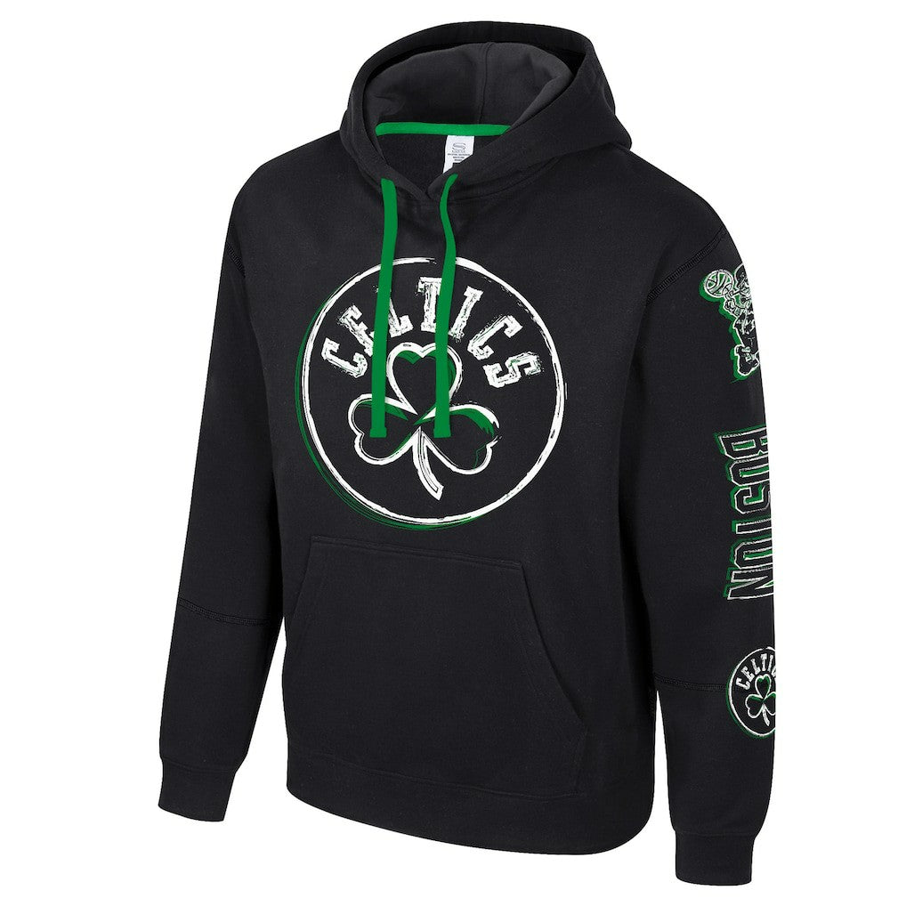 NBA - Boston Celtics Stadium Essentials Unisex Elementized Pullover Hoodie - Black
