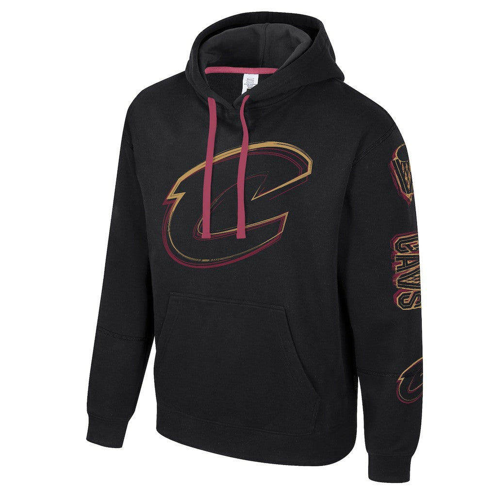 NBA - Cleveland Cavaliers Stadium Essentials Unisex Elementized Pullover Hoodie - Black