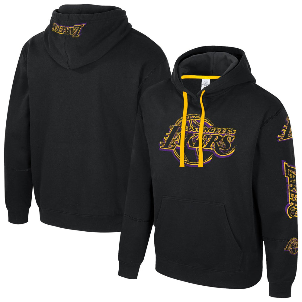 NBA - Los Angeles Lakers Stadium Essentials Unisex Elementized Pullover Hoodie - Black