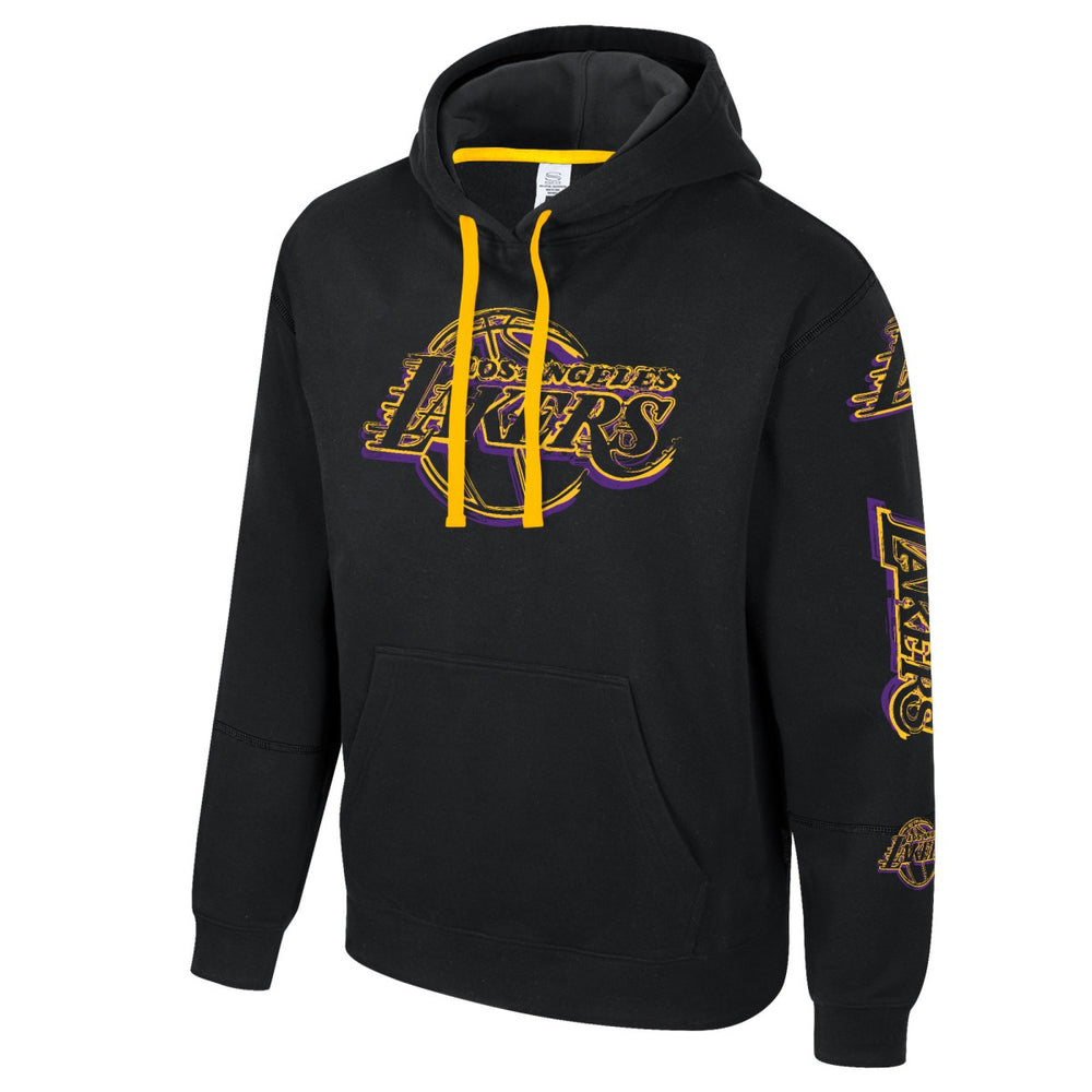 NBA - Los Angeles Lakers Stadium Essentials Unisex Elementized Pullover Hoodie - Black