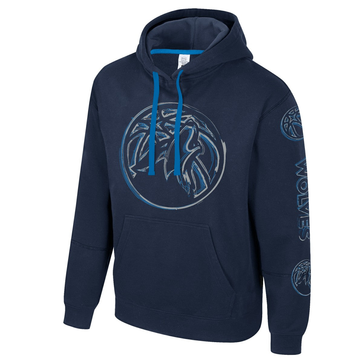 NBA - Minnesota Timberwolves Stadium Essentials Unisex Elementized Pullover Hoodie - Navy