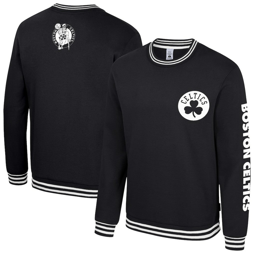 NBA - Boston Celtics Stadium Essentials Unisex Half-Time 2 Pullover Sweatshirt - Black