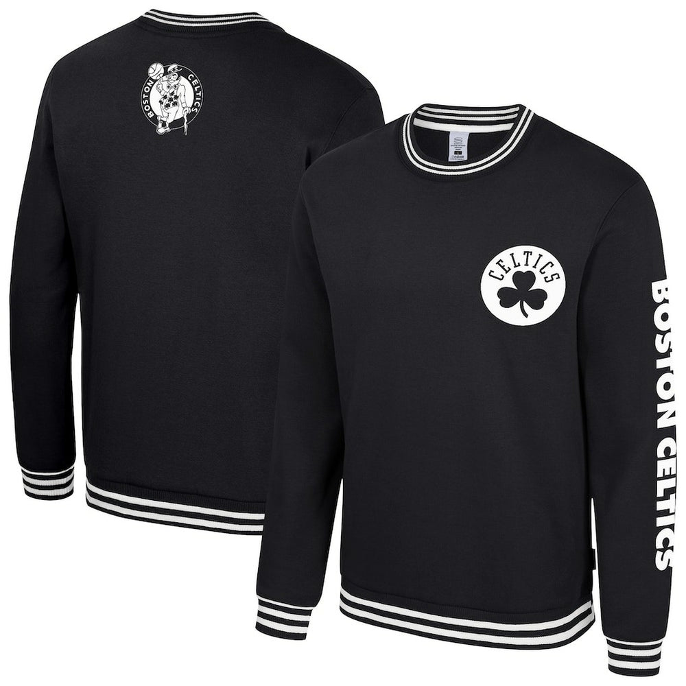 NBA - Boston Celtics Stadium Essentials Unisex Half-Time 2 Pullover Sweatshirt - Black