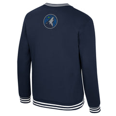 NBA - Minnesota Timberwolves Stadium Essentials Unisex Half-Time 2 Pullover Sweatshirt - Navy