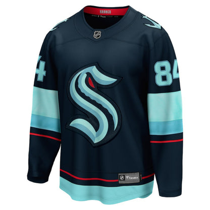 Kaapo Kakko Seattle Kraken Fanatics Home Breakaway Player Jersey - Deep Sea Blue | NHL Jerseys