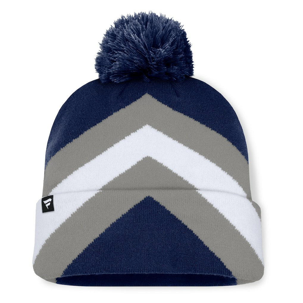 Dallas Cowboys Women's Cornerback Cuffed Knit Hat with Pom Navy - Fanatics