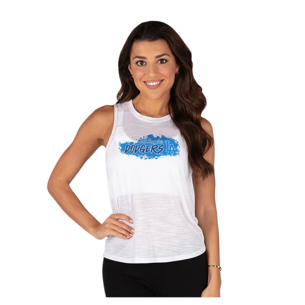Los Angeles Dodgers Concepts Sport Women's Infuse Slub Tank Top On Sale