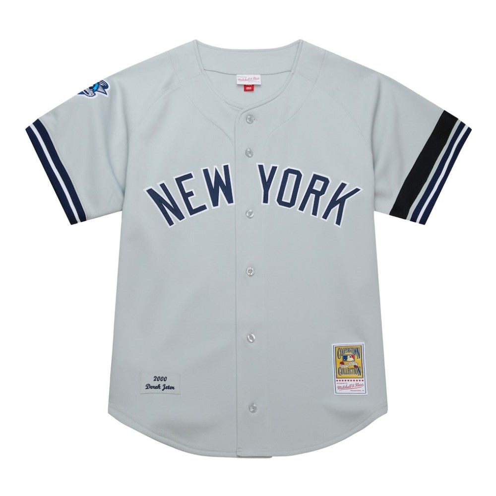Derek Jeter New York Yankees Mitchell & Ness Cooperstown Collection 2000 World Series Authentic Jersey Clearance