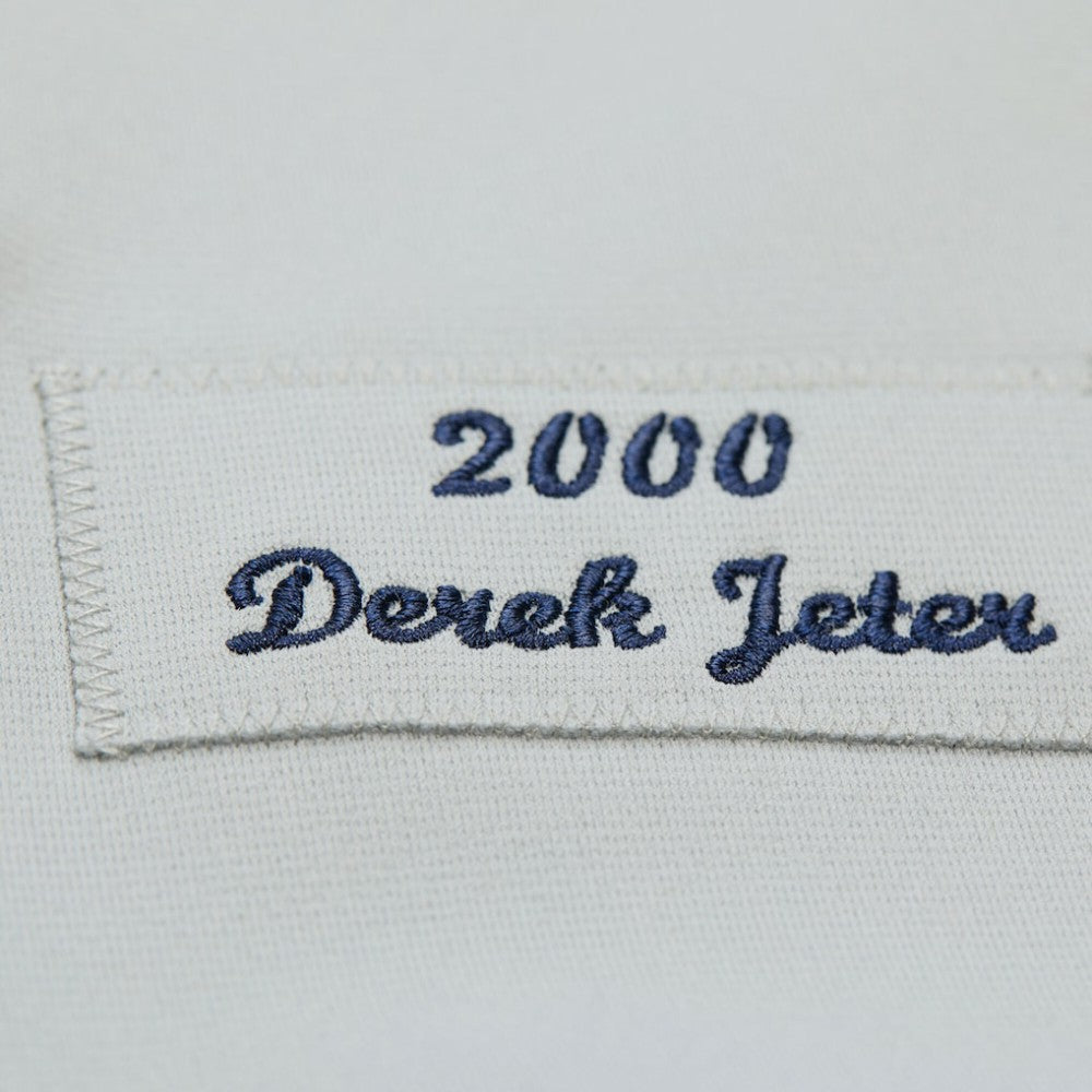 Derek Jeter New York Yankees Mitchell & Ness Cooperstown Collection 2000 World Series Authentic Jersey Clearance
